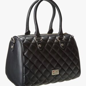 Love Moschino Black Quilted Handbag